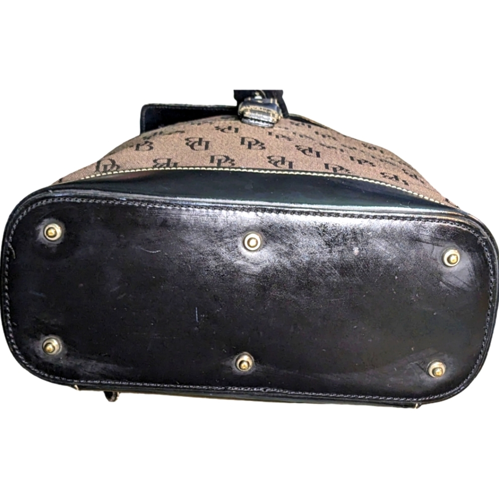 Dooney & Bourke Db Signature Canvas And Leather B… - image 7